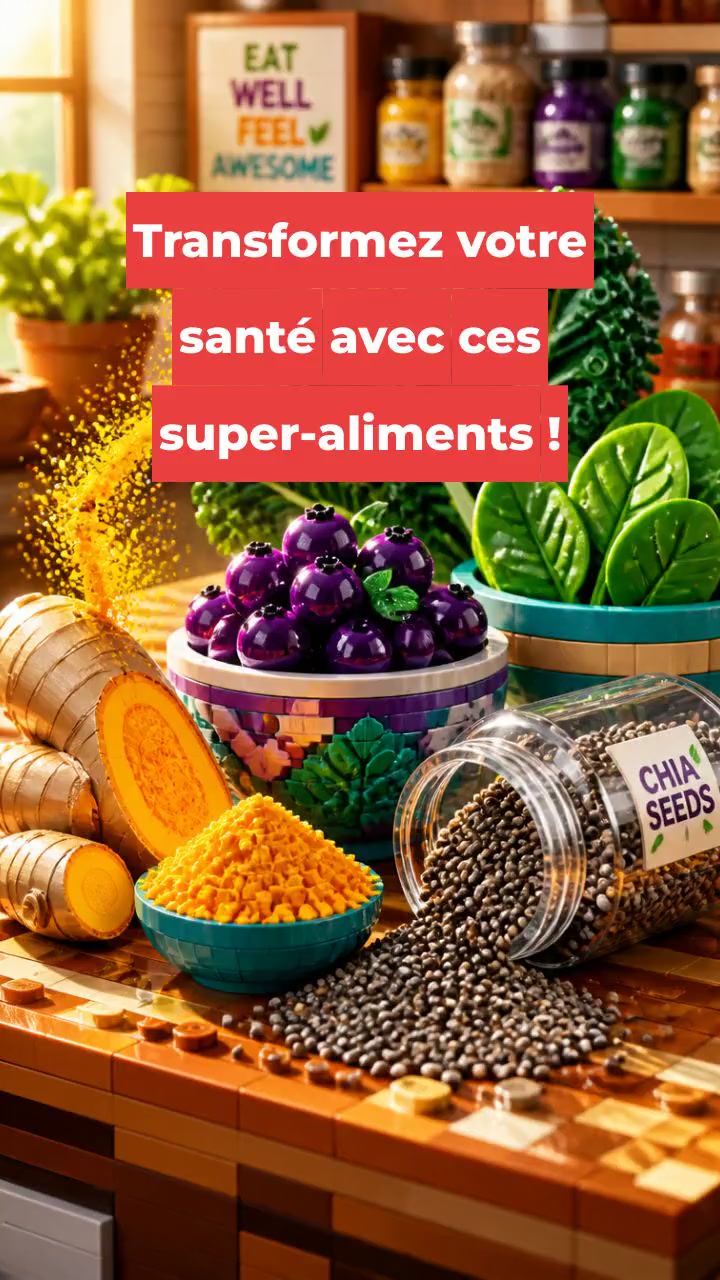 Transformez votre santé avec ces super-aliments !