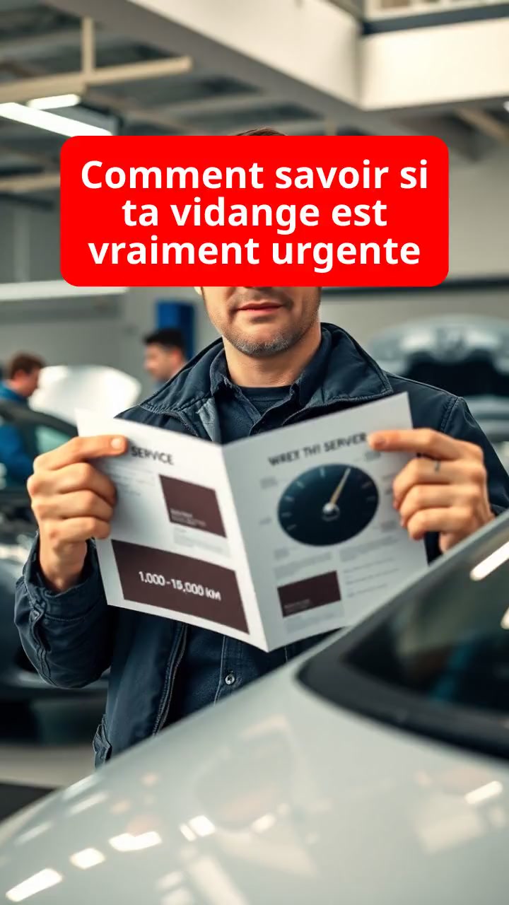 comment savoir si ta vidange est vraiment urgente