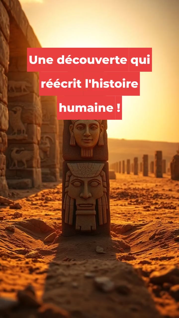 Une découverte qui réécrit l'histoire humaine !