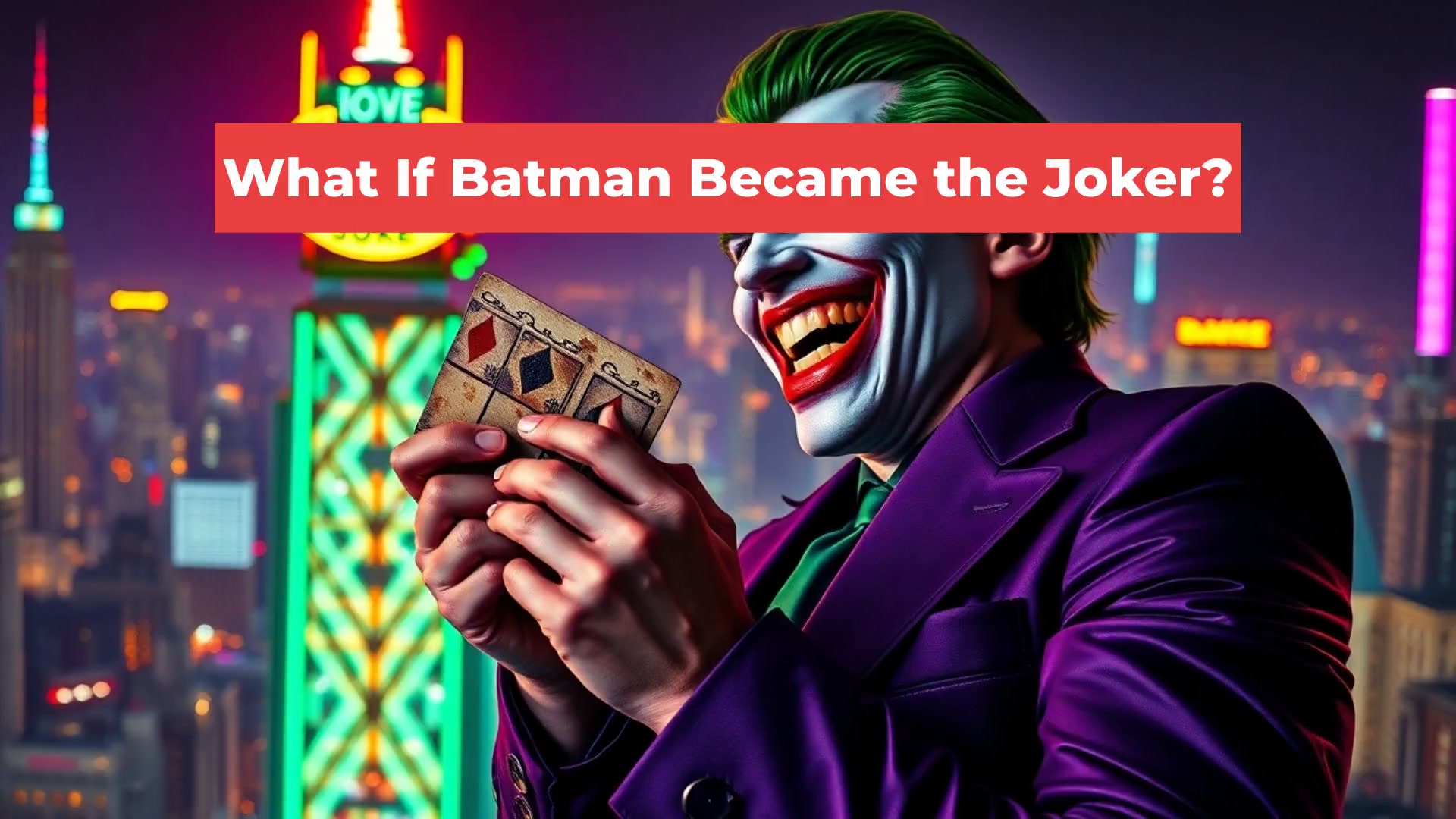 What If Batman Became the Joker?