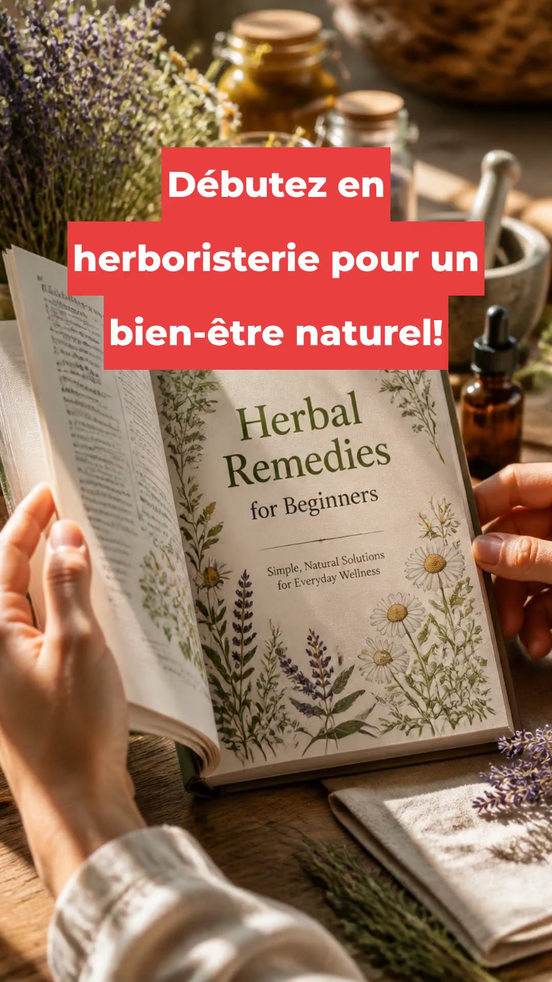 Débutez en herboristerie pour un bien-être naturel!