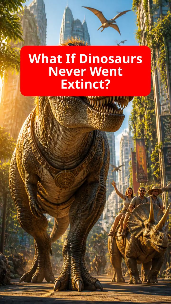 What If Dinosaurs Never Went Extinct?