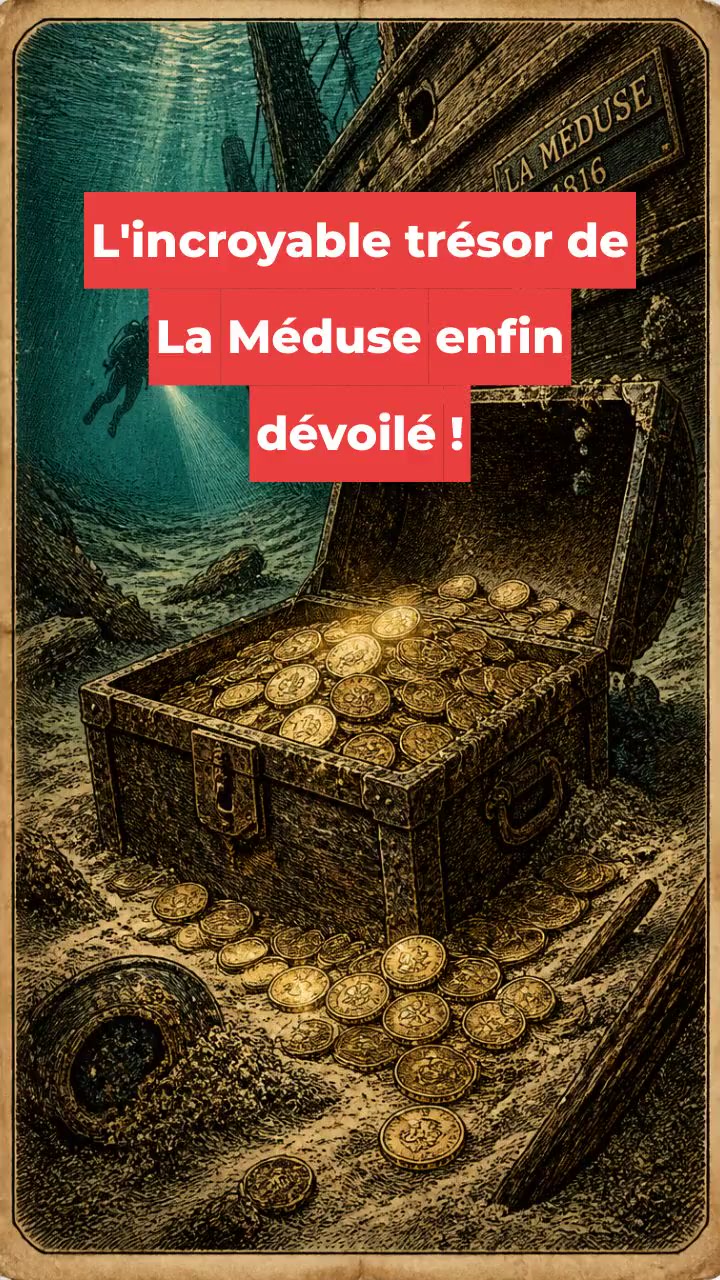 L'incroyable trésor de La Méduse enfin dévoilé !