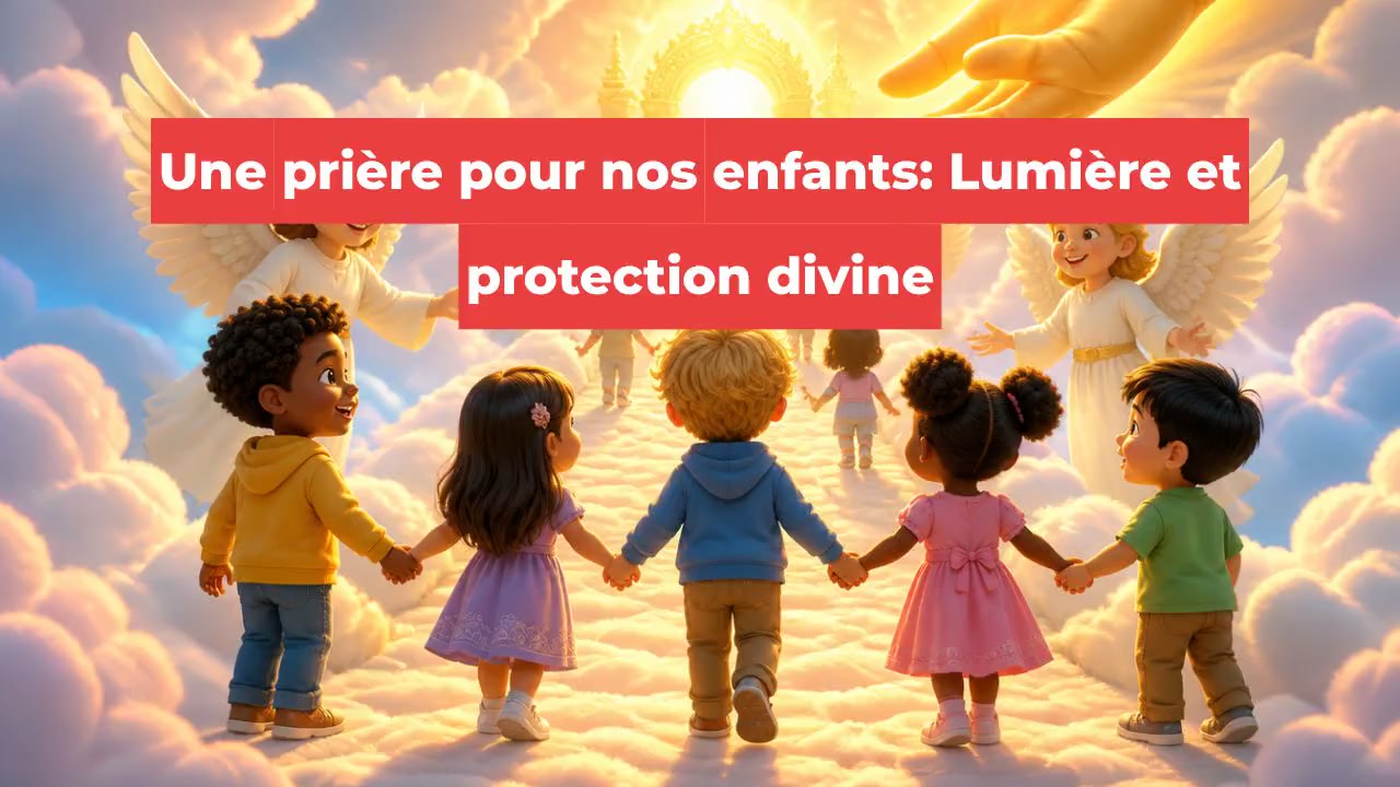 Une prière pour nos enfants: Lumière et protection divine