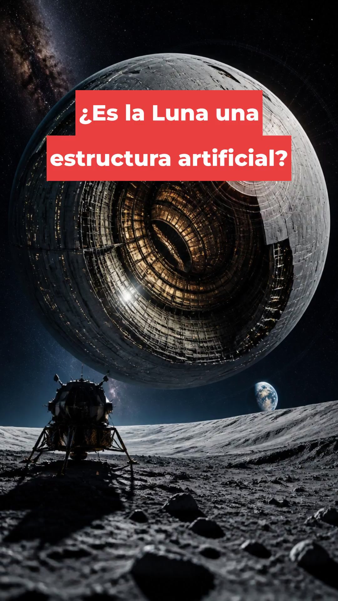 ¿Es la Luna una estructura artificial?