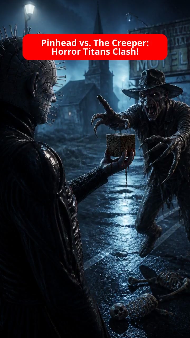 Pinhead vs. The Creeper: Horror Titans Clash!