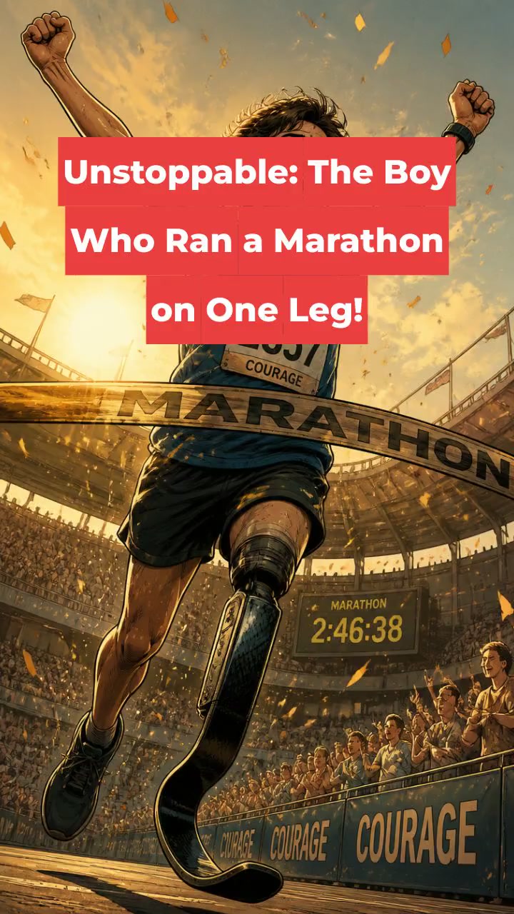 Unstoppable: The Boy Who Ran a Marathon on One Leg!