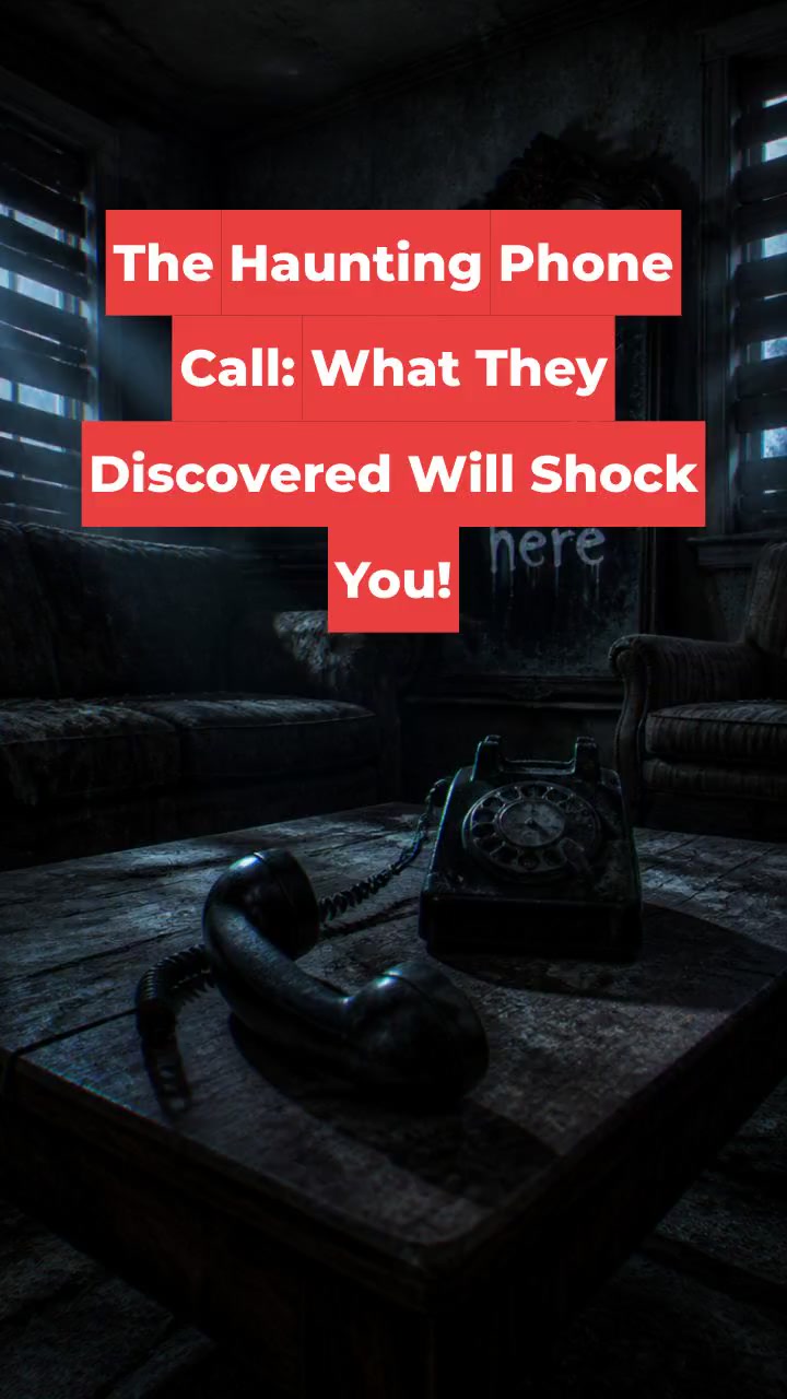 The Haunting Phone Call: What They Discovered Will Shock You!