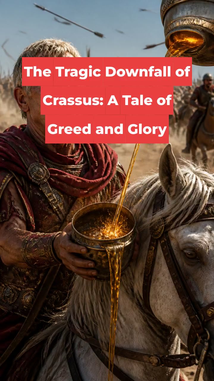The Tragic Downfall of Crassus: A Tale of Greed and Glory