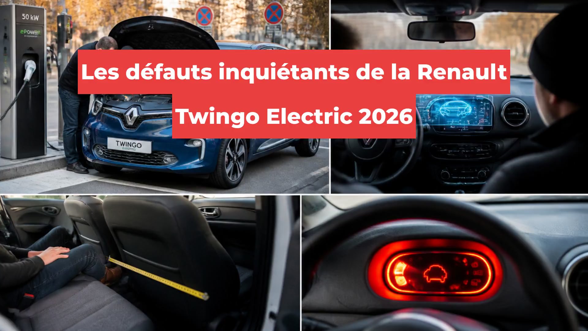 Les défauts inquiétants de la Renault Twingo Electric 2026
