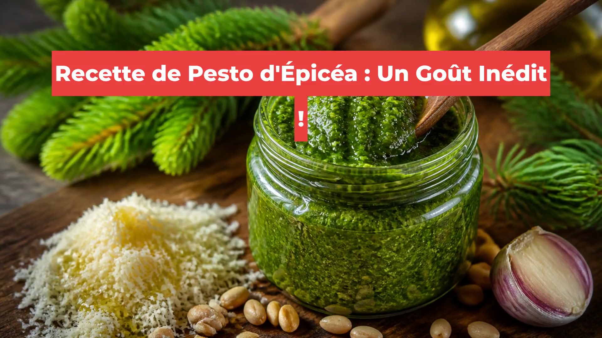Recette de Pesto d'Épicéa : Un Goût Inédit !