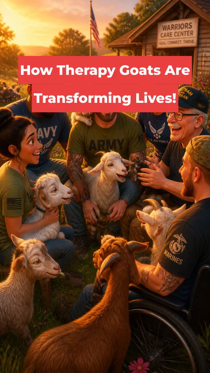 How Therapy Goats Are Transforming Lives!