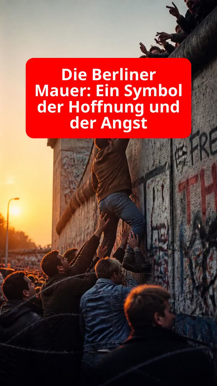Die Berliner Mauer: Ein Symbol der Hoffnung und der Angst