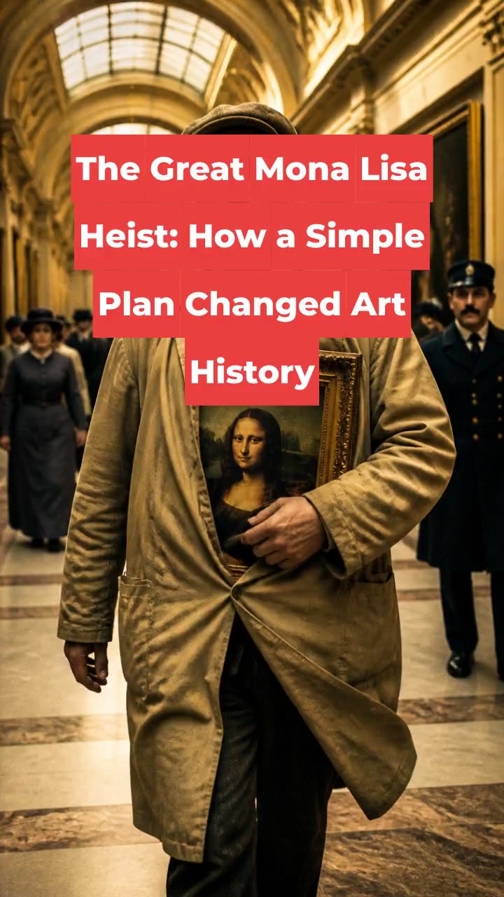 The Great Mona Lisa Heist: How a Simple Plan Changed Art History