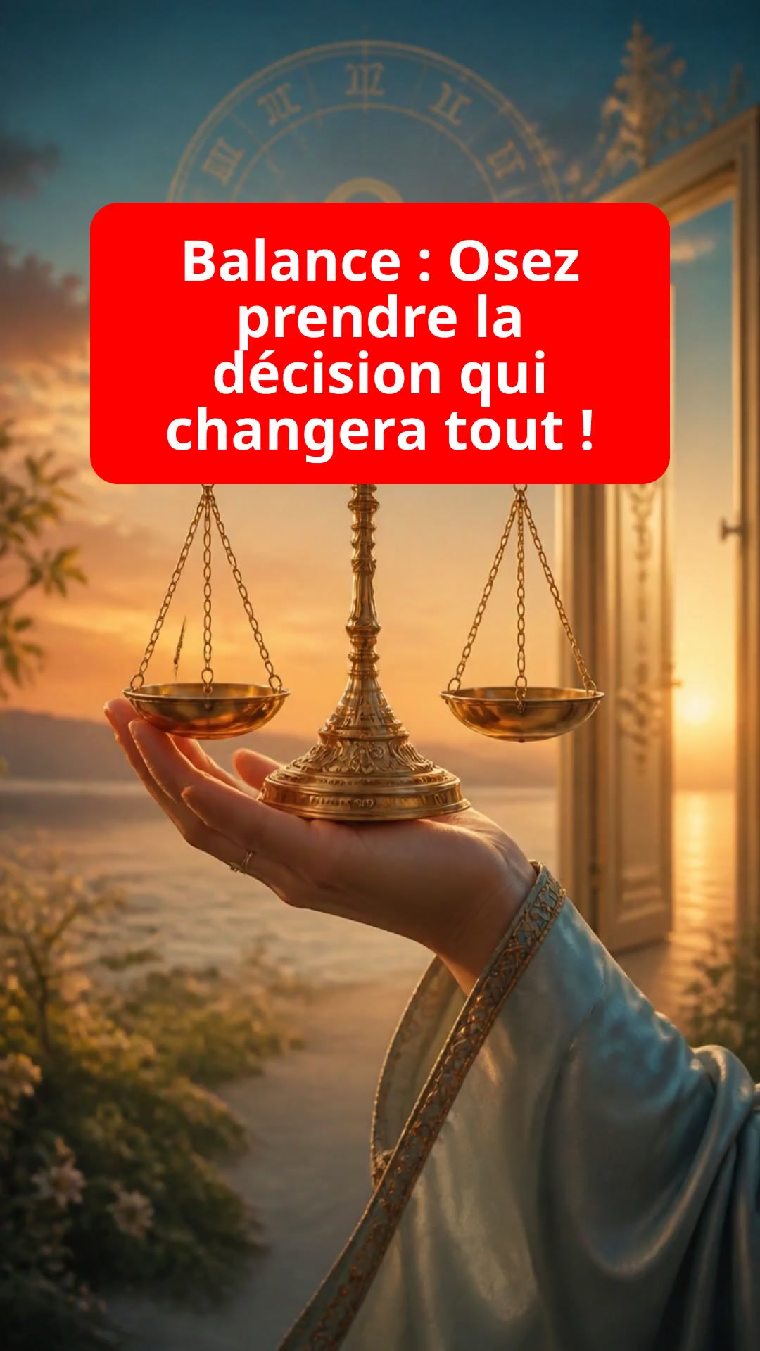 Balance : Osez prendre la décision qui changera tout !