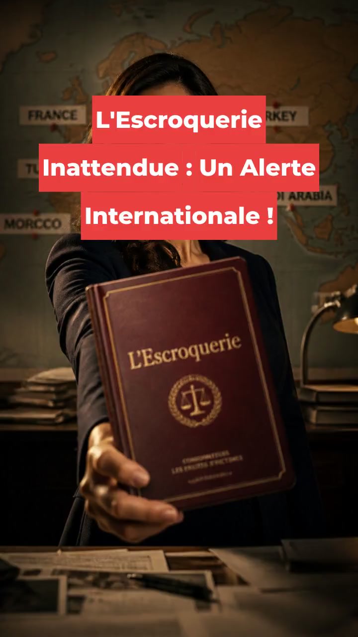 L'Escroquerie Inattendue : Un Alerte Internationale !