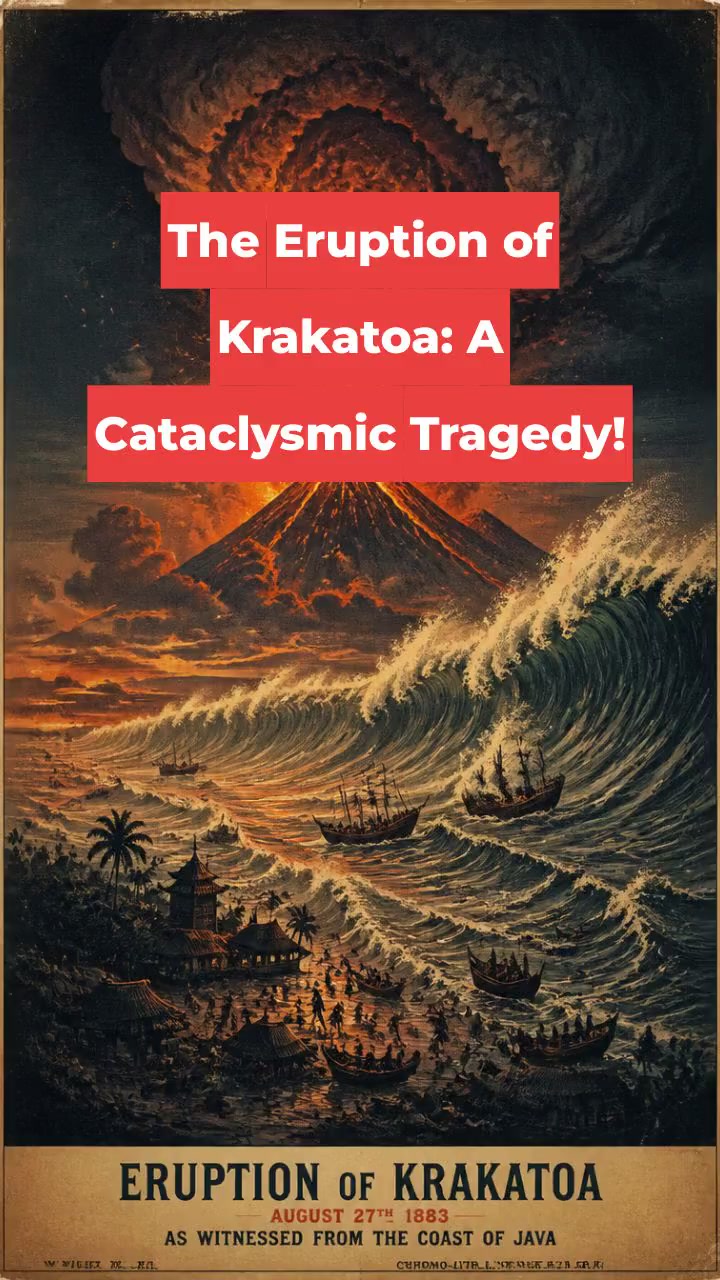 The Eruption of Krakatoa: A Cataclysmic Tragedy!
