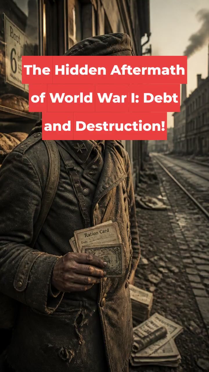 The Hidden Aftermath of World War I: Debt and Destruction!