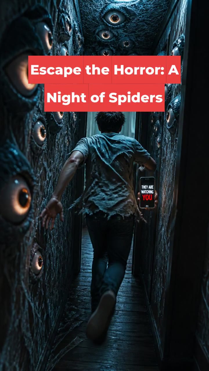 Escape the Horror: A Night of Spiders
