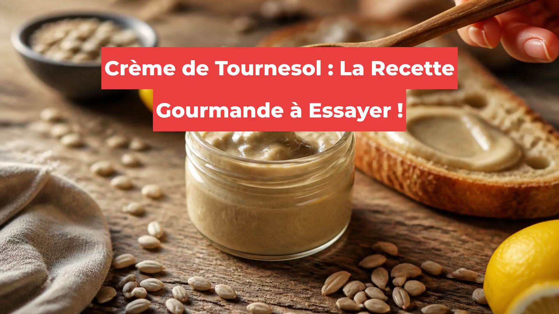 Crème de Tournesol : La Recette Gourmande à Essayer !
