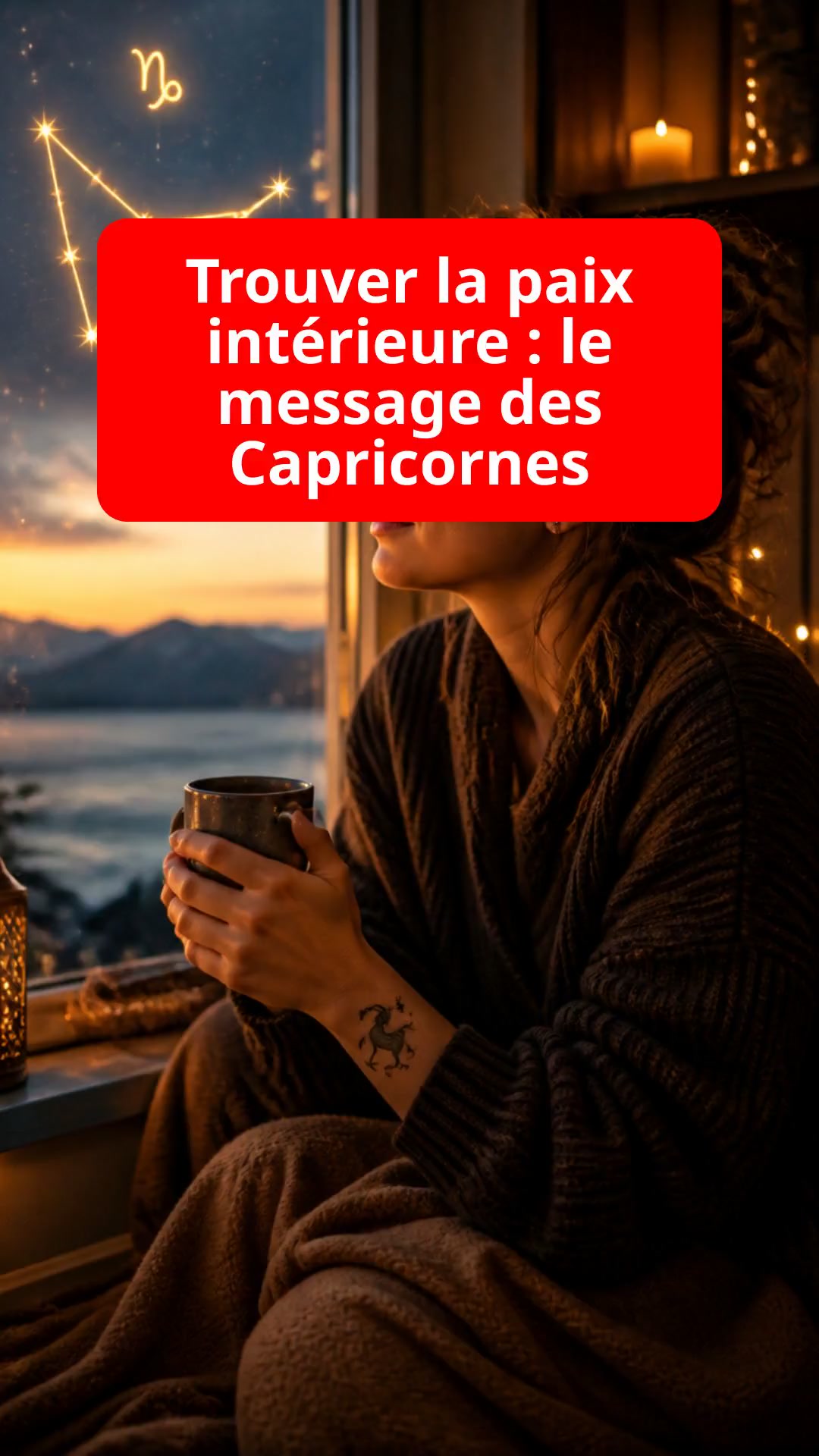 Trouver la paix intérieure : le message des Capricornes