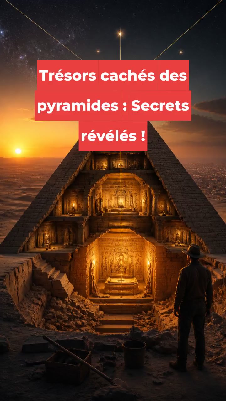 Trésors cachés des pyramides : Secrets révélés !