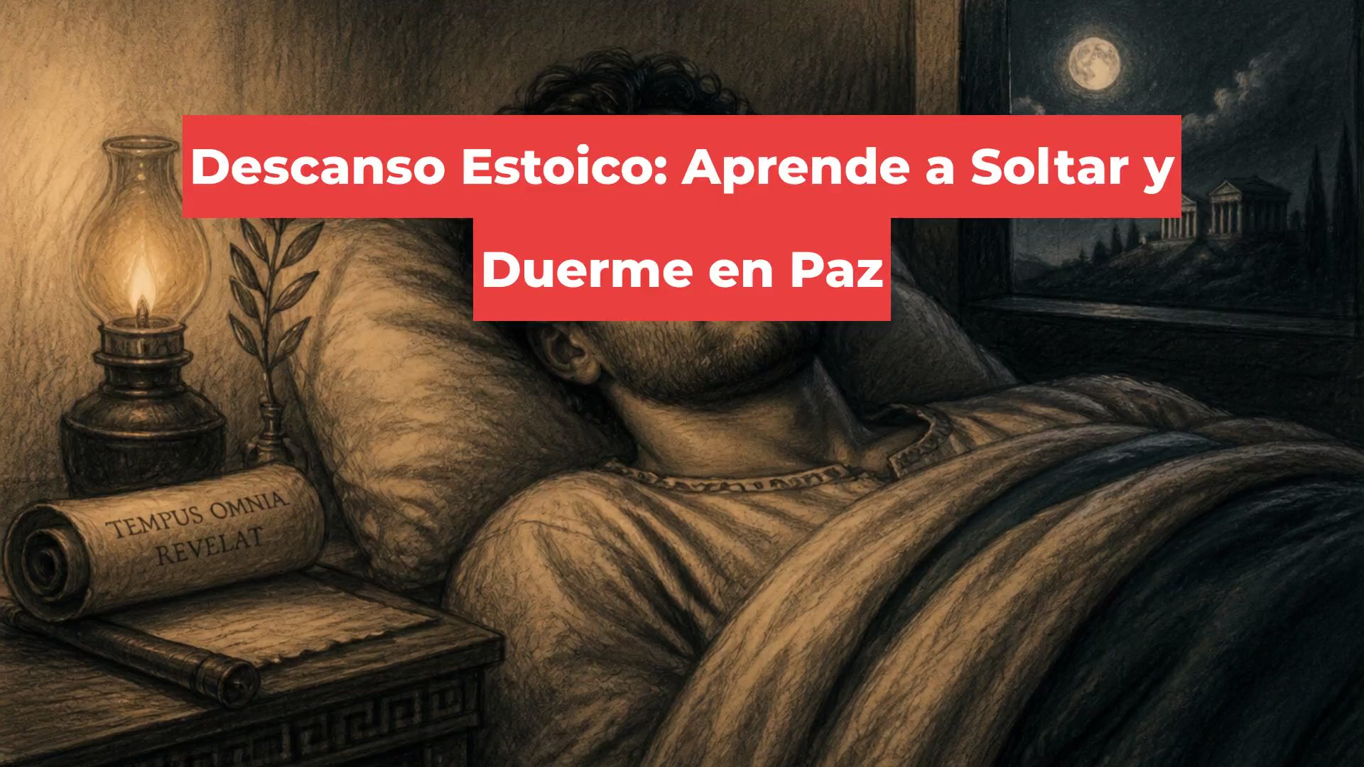 Descanso Estoico: Aprende a Soltar y Duerme en Paz