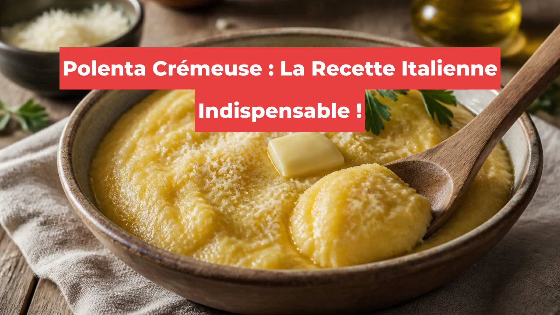 Polenta Crémeuse : La Recette Italienne Indispensable !