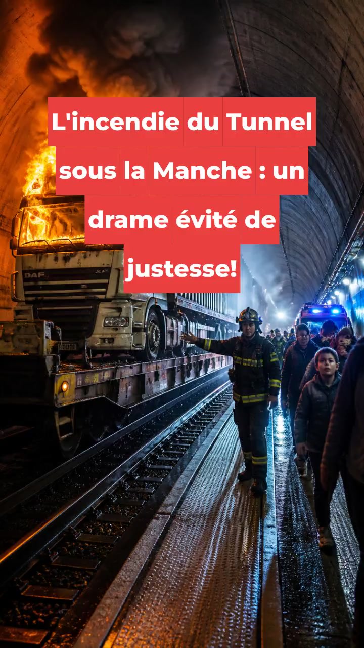 L'incendie du Tunnel sous la Manche : un drame évité de justesse!