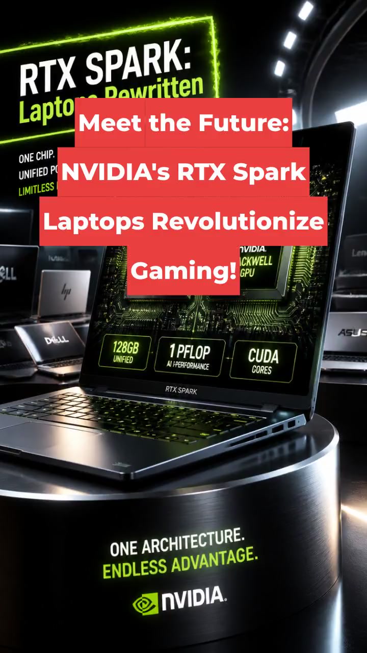 Meet the Future: NVIDIA's RTX Spark Laptops Revolutionize Gaming!
