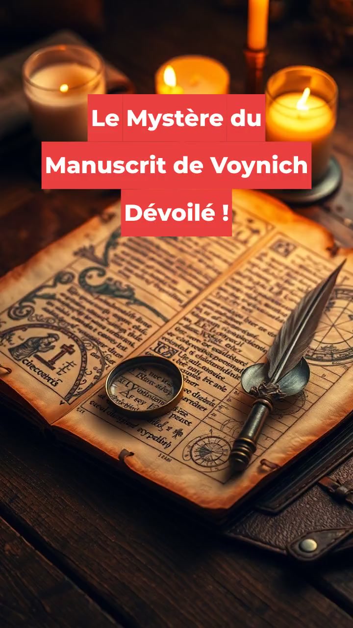 Le Mystère du Manuscrit de Voynich Dévoilé !