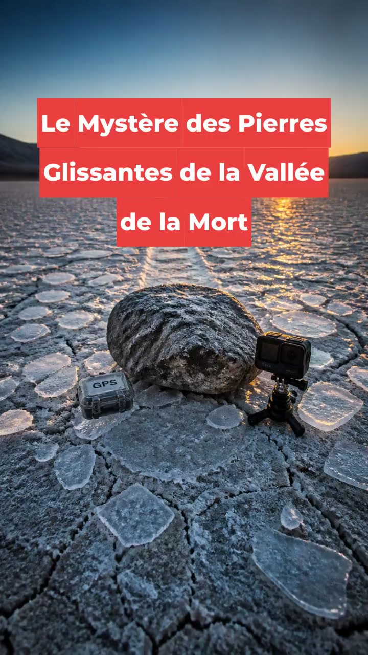 Le Mystère des Pierres Glissantes de la Vallée de la Mort