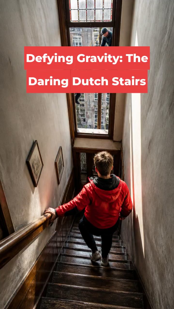 Defying Gravity: The Daring Dutch Stairs