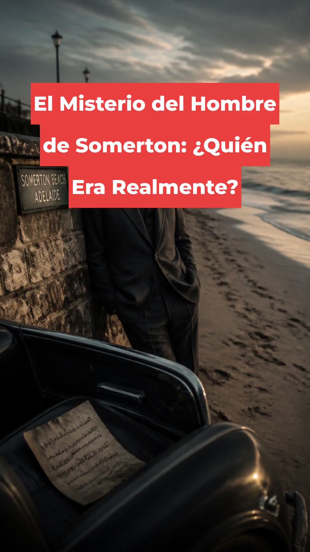 El Misterio del Hombre de Somerton: ¿Quién Era Realmente?
