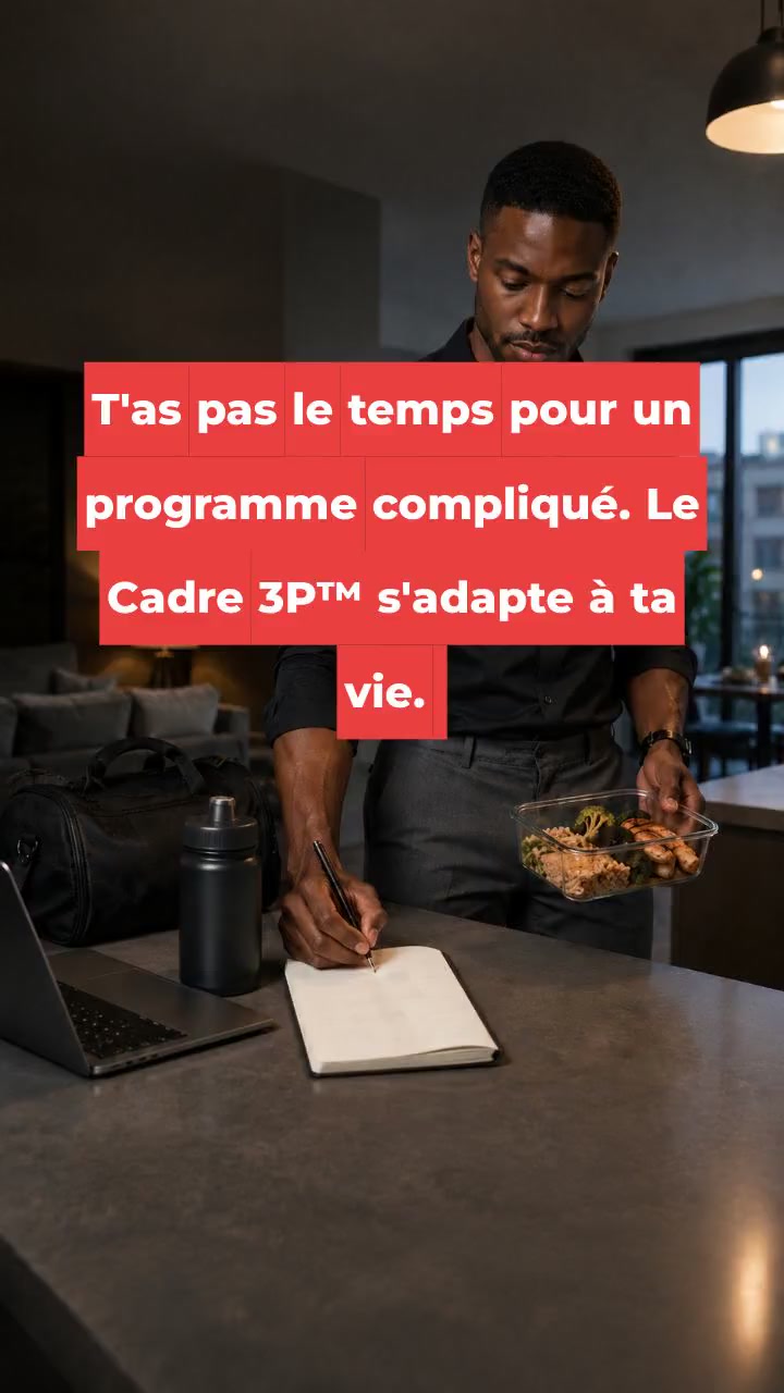 Transforme ton corps avec le cadre 3P !