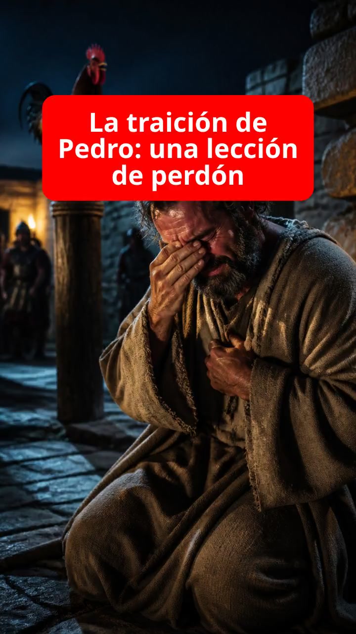 La traición de Pedro: una lección de perdón