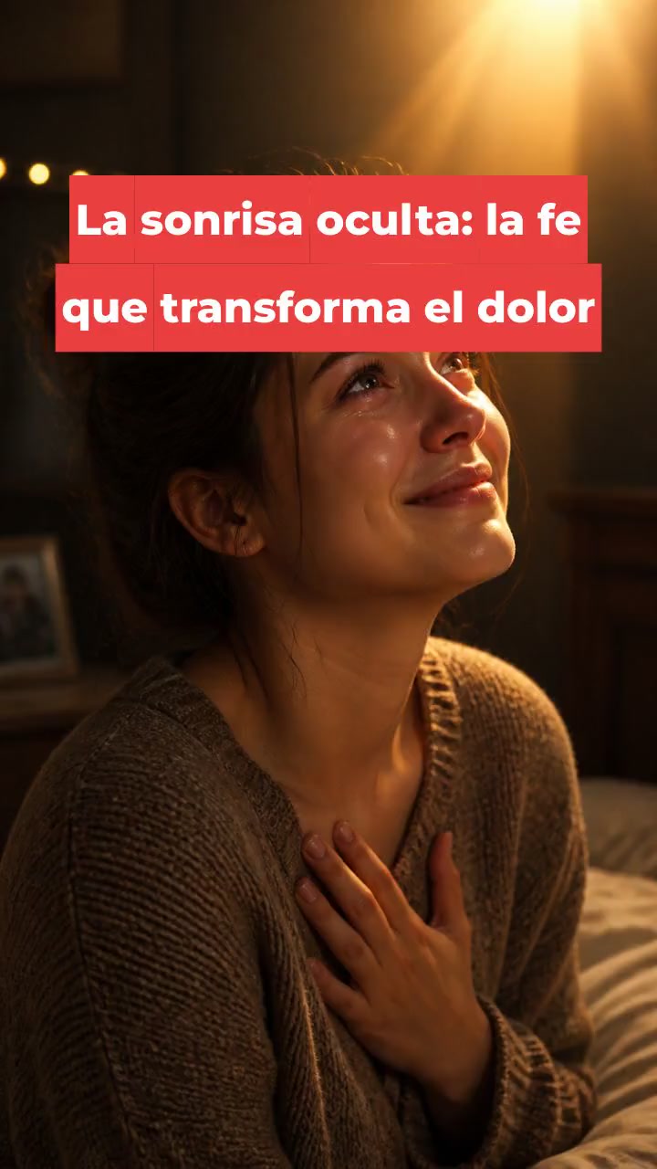 La sonrisa oculta: la fe que transforma el dolor