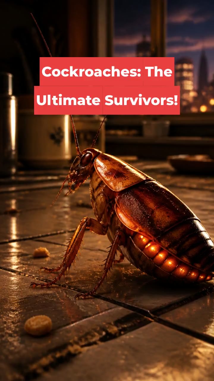 Cockroaches: The Ultimate Survivors!