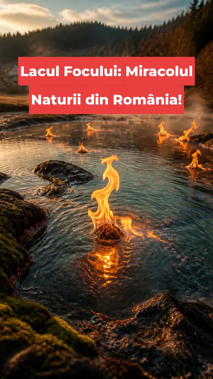 Lacul Focului: Miracolul Naturii din România!