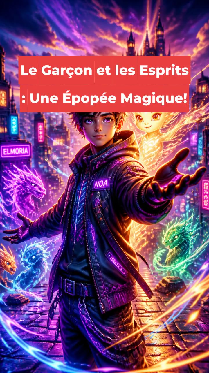 Le Garçon et les Esprits : Une Épopée Magique!