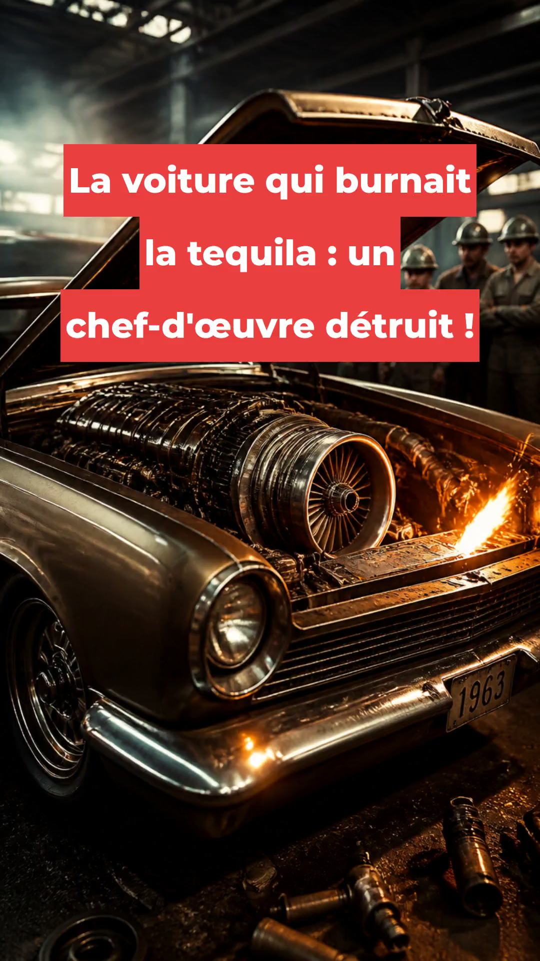 La voiture qui burnait la tequila : un chef-d'œuvre détruit !