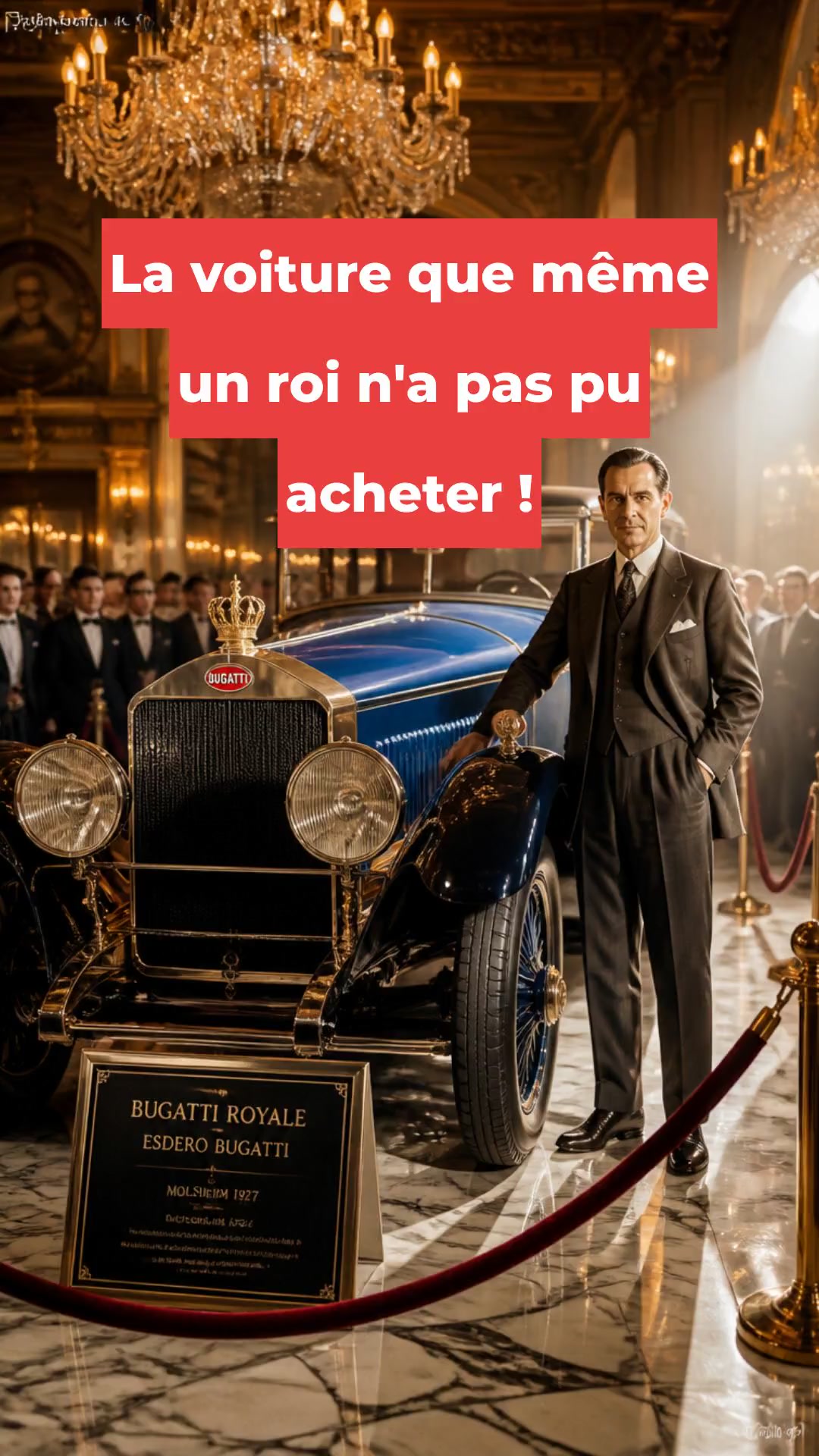 La voiture que même un roi n'a pas pu acheter !