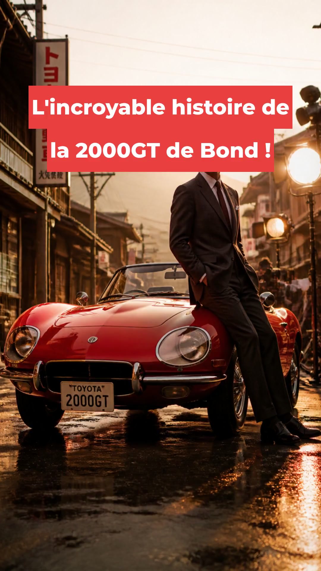 L'incroyable histoire de la 2000GT de Bond !