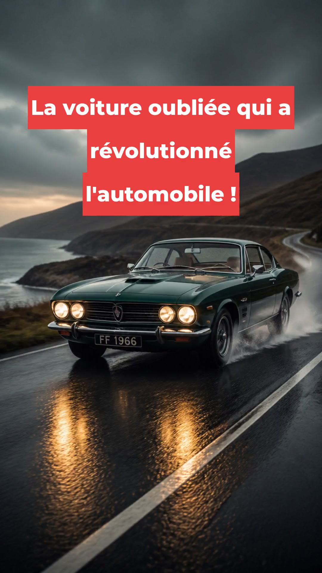 La voiture oubliée qui a révolutionné l'automobile !