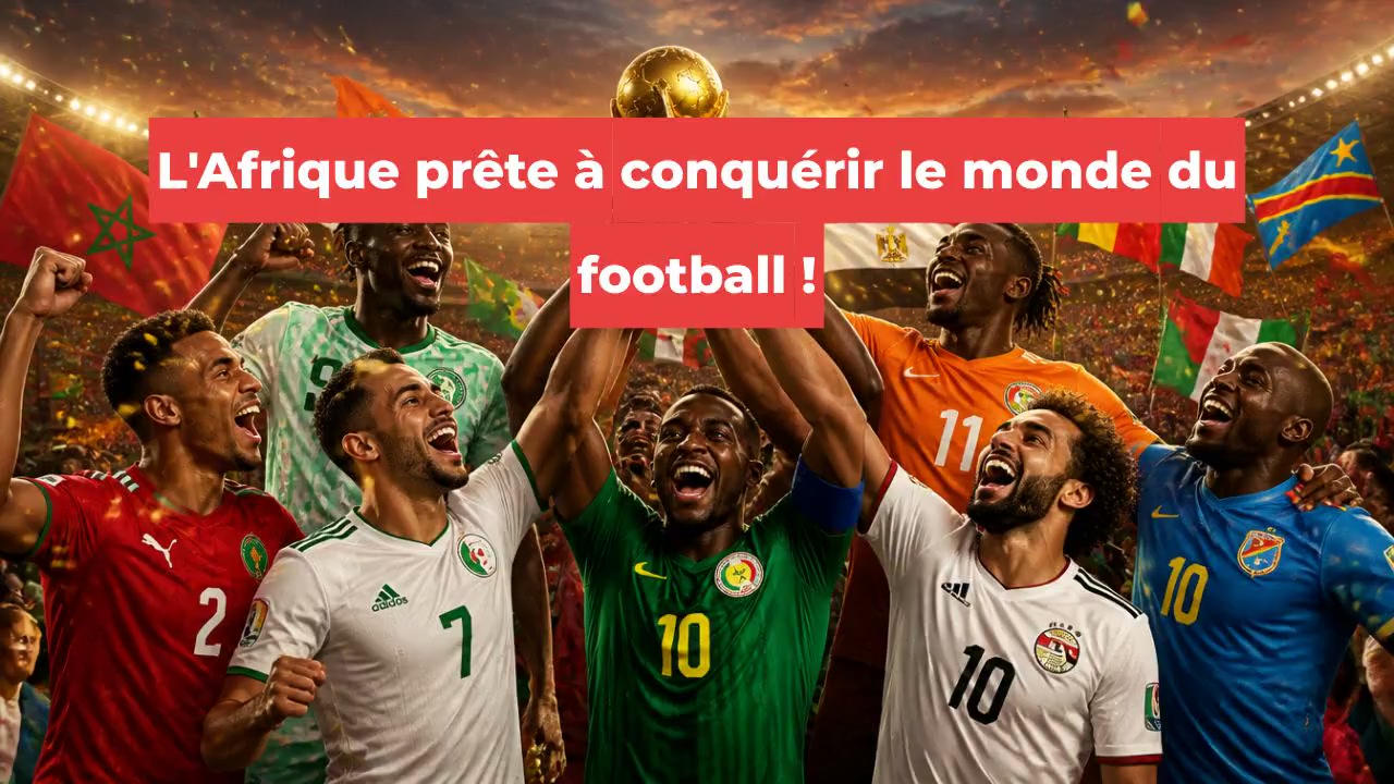 L'Afrique prête à conquérir le monde du football !
