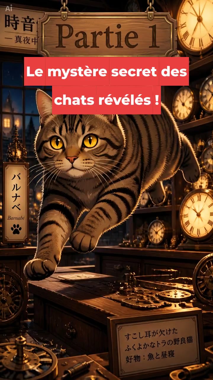 Le mystère secret des chats révélés !