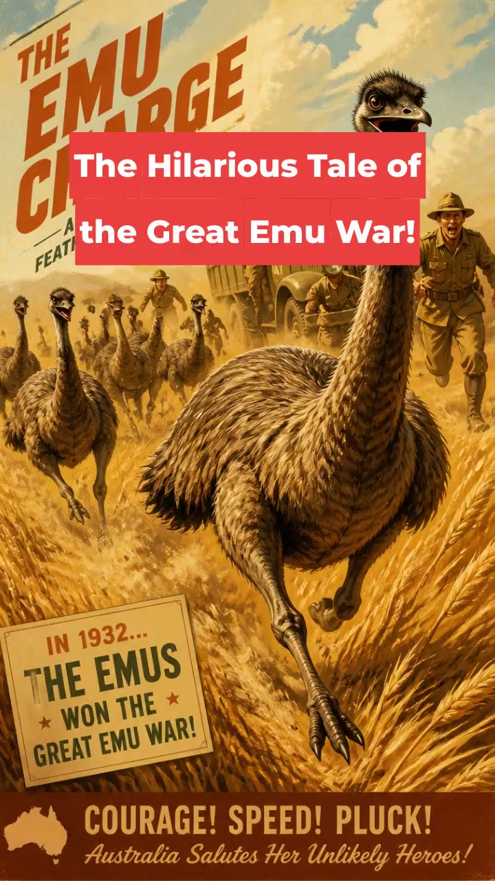 The Hilarious Tale of the Great Emu War!