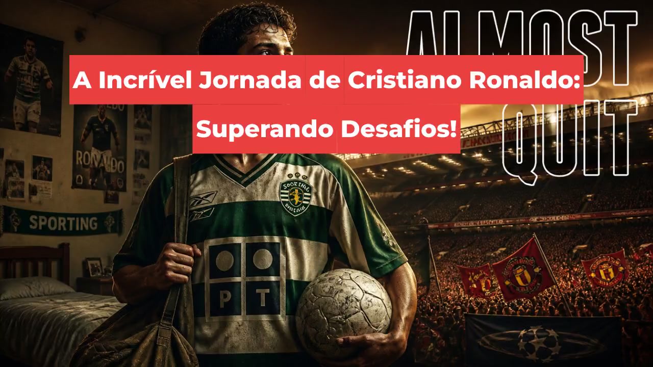 A Incrível Jornada de Cristiano Ronaldo: Superando Desafios!