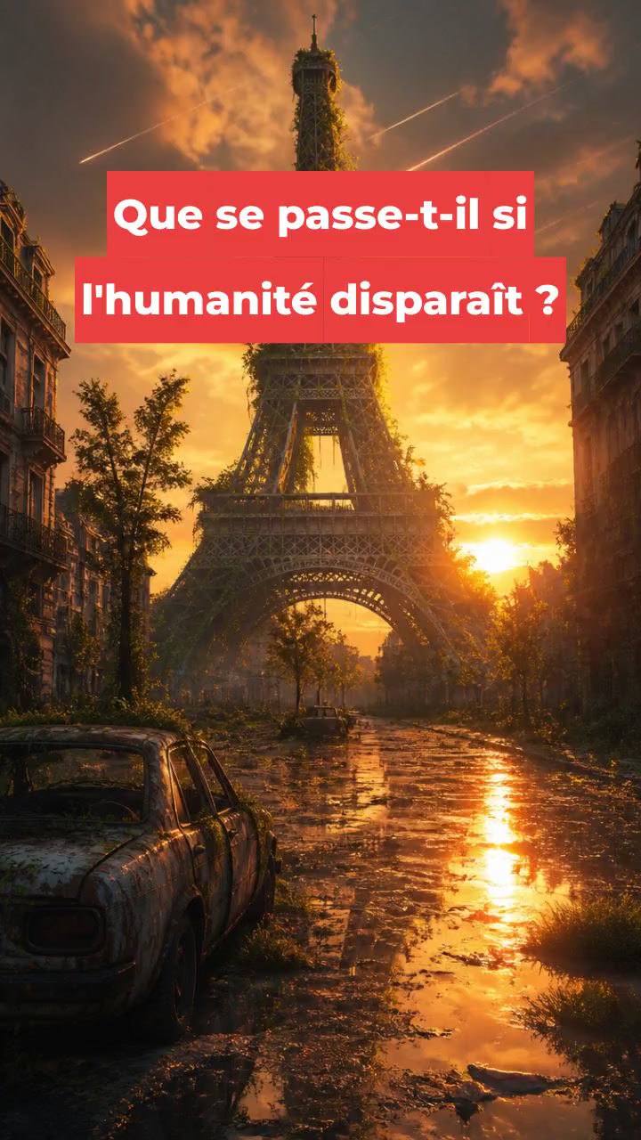 Que se passe-t-il si l'humanité disparaît ?
