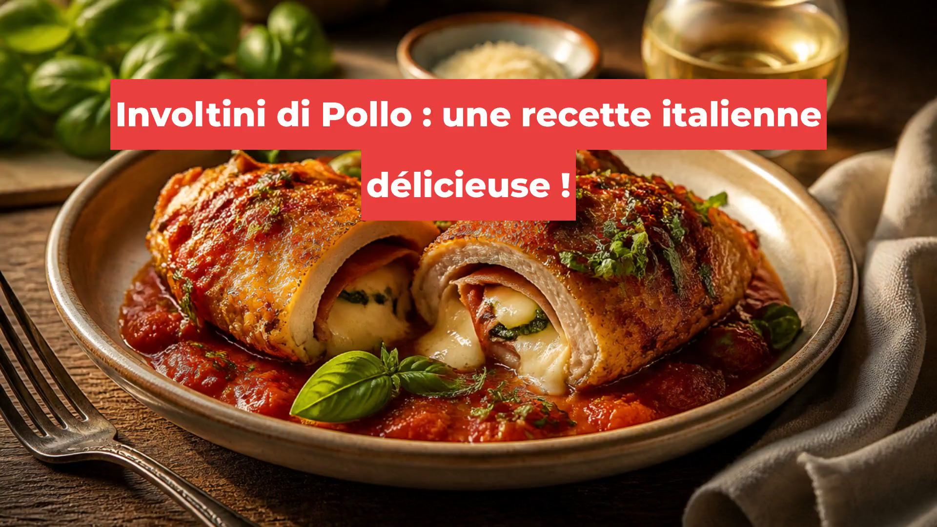 Involtini di Pollo : une recette italienne délicieuse !